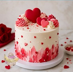 ❤️ Sweethearts Valentine's Day Cake