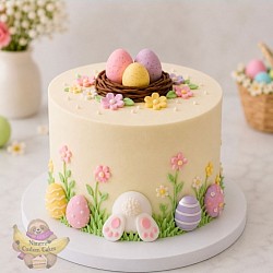 🐰 Easter Garden Cake